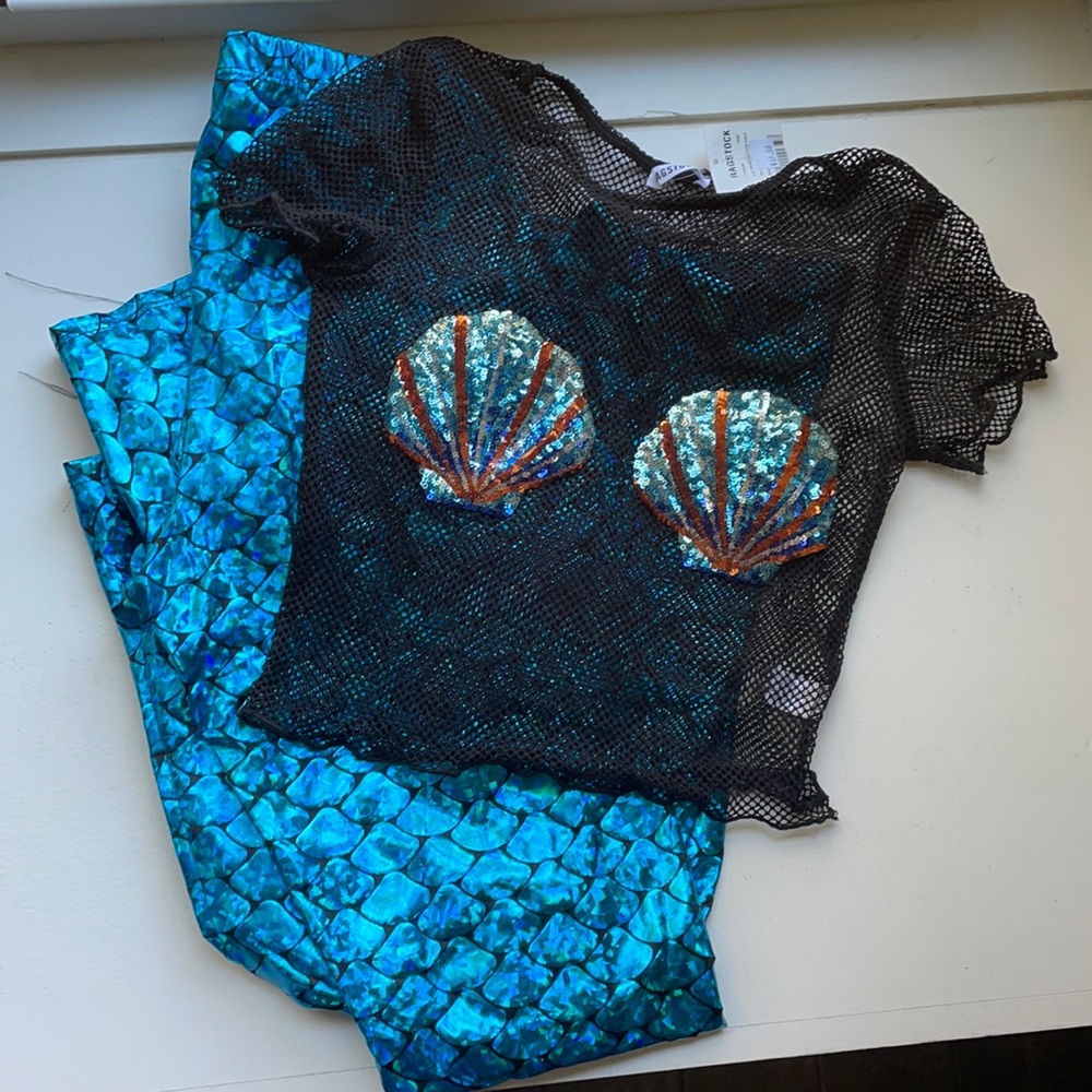 Ragstock Mermaid Costume NWT